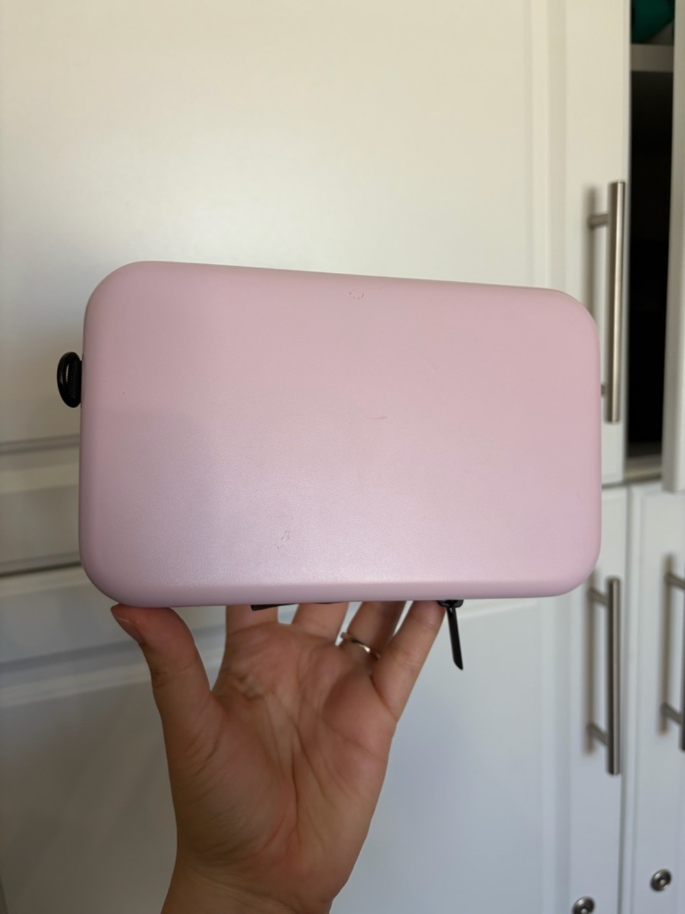 Compact Pink Hard-Shell Carry Case - Picture 4 of 11